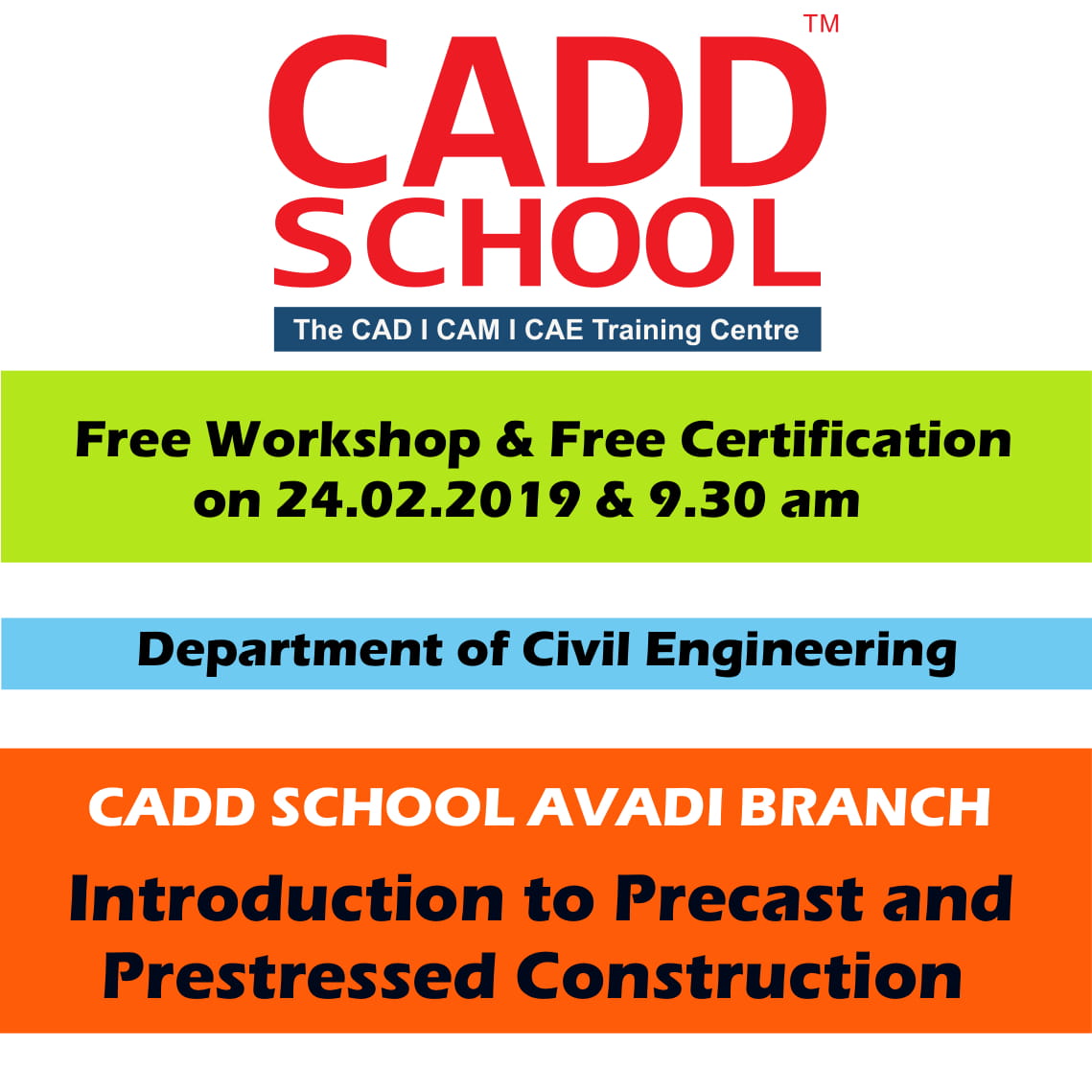 Free Workshop & Free Certification